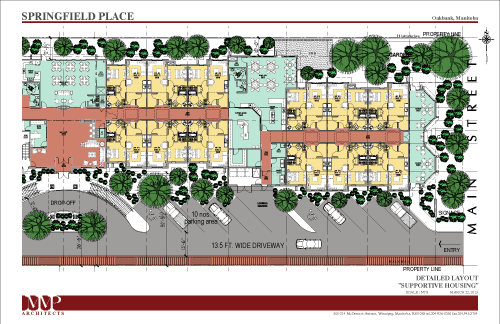Springfield Place Supportive Housing Layout